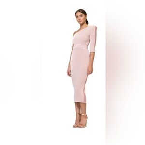 Zhivago- BLUSH- Midi Dress Stretch Jersey PERFECT CONDITION! Size S! US 4